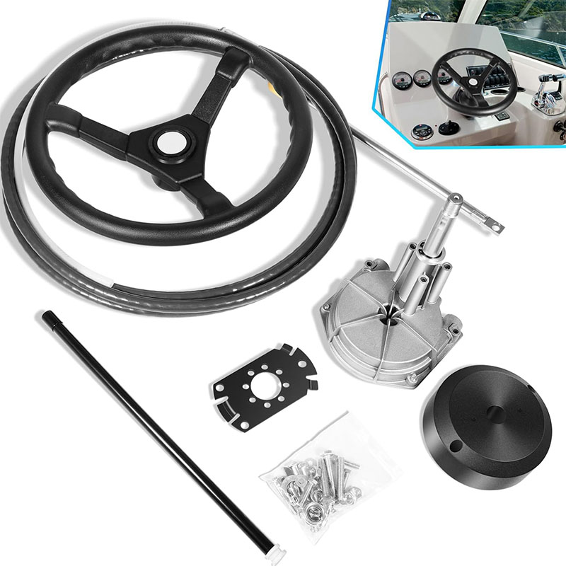 System sterowania łodzi, zesta – Fishing Boat Steering Wheel recenzja i cena